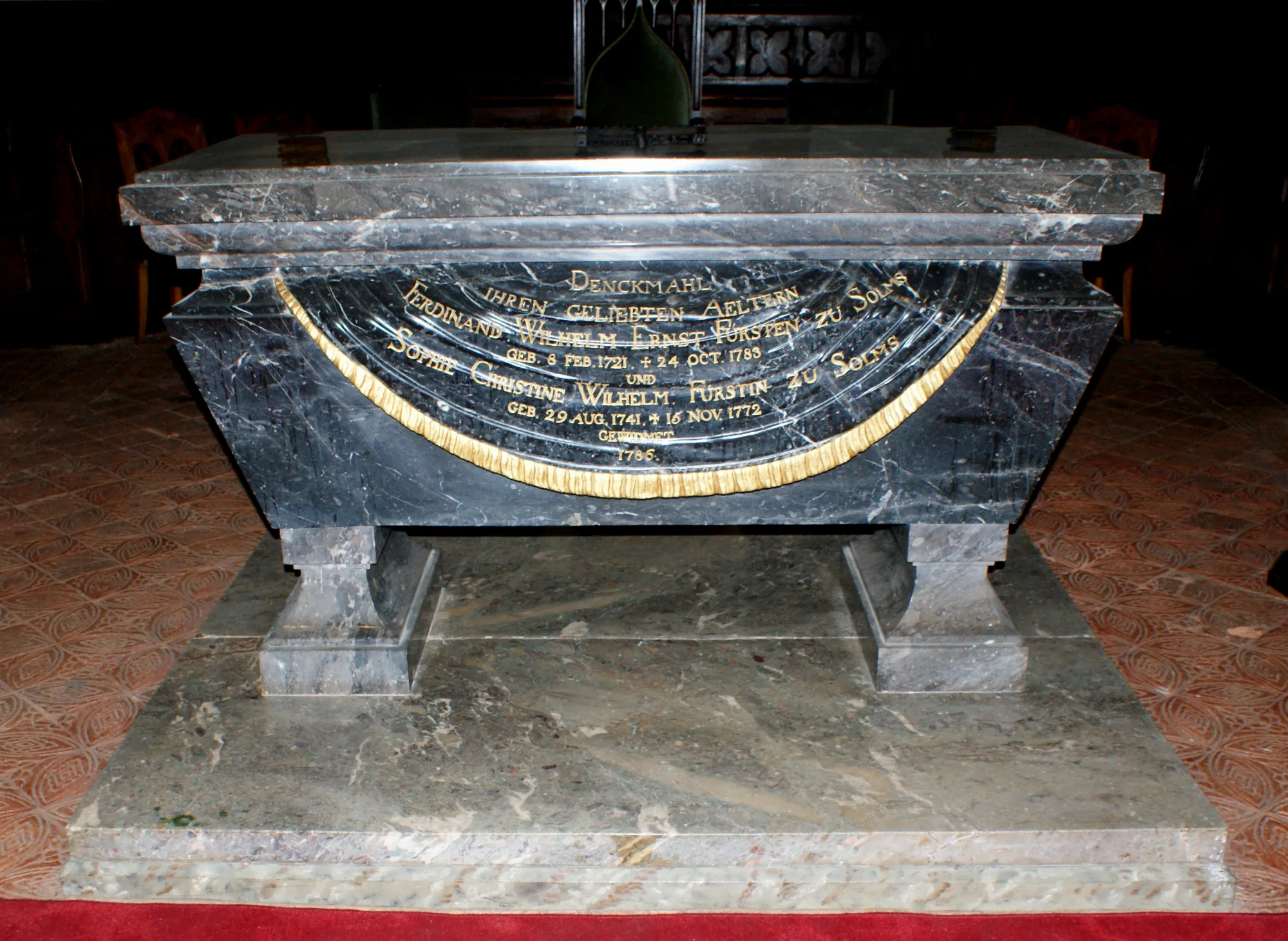 Braunsfels - Schlosskirche - Altar